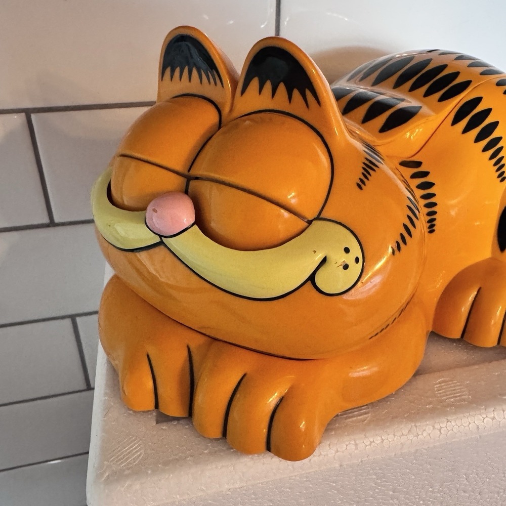 Vintage 1986 Tyco Garfield Telephone 80s Collectible w/ Box And Inserts